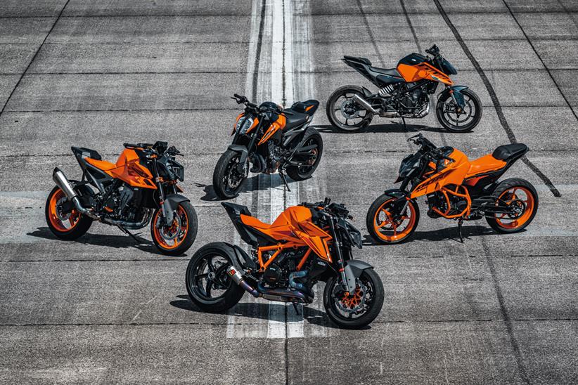 2024 KTM Duke family