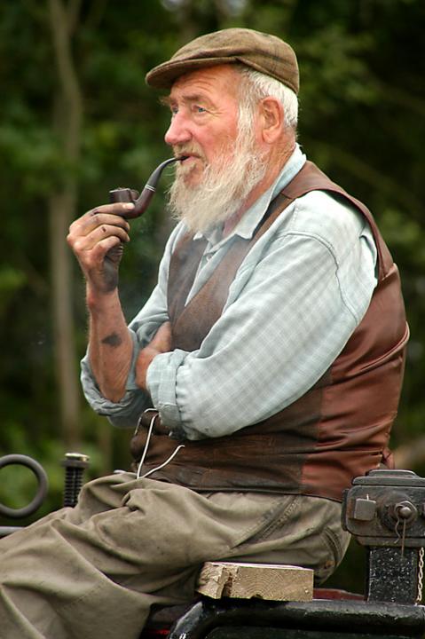 old man with pipe | Shutterbug